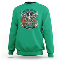 Operation Epic Fury Patriotic Eagle Crest Est 2026 Sweatshirt American Strength Freedom