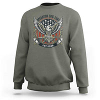 Operation Epic Fury Patriotic Eagle Crest Est 2026 Sweatshirt American Strength Freedom