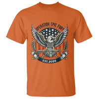 Operation Epic Fury Patriotic Eagle Crest Est 2026 T Shirt American Strength Freedom