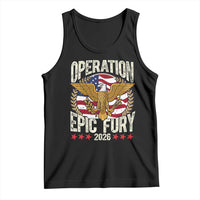 Operation Epic Fury 2026 Patriotic Eagle Crest Tank Top American Strength and Freedom