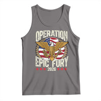 Operation Epic Fury 2026 Patriotic Eagle Crest Tank Top American Strength and Freedom