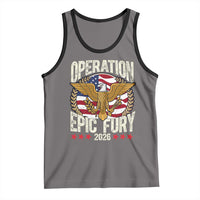 Operation Epic Fury 2026 Patriotic Eagle Crest Tank Top American Strength and Freedom