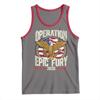 Operation Epic Fury 2026 Patriotic Eagle Crest Tank Top American Strength and Freedom