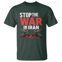 Stop the War in Iran T Shirt Anti War Protest Peace Advocacy Human Rights