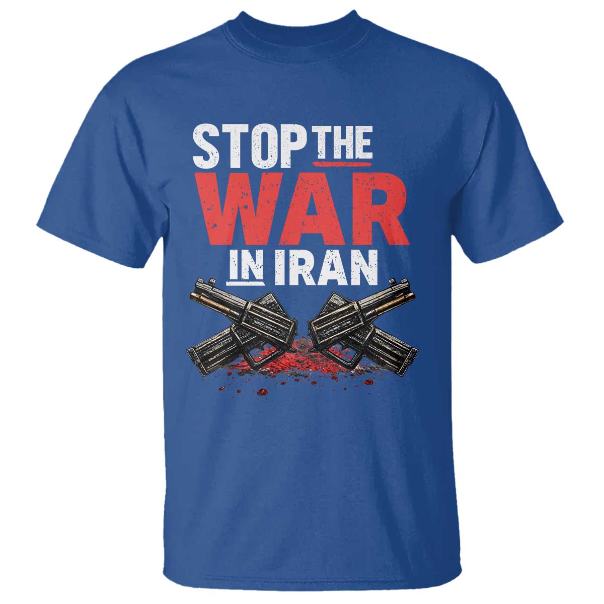Stop the War in Iran T Shirt Anti War Protest Peace Advocacy Human Rights