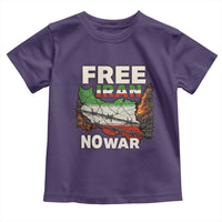 Free Iran No War Protest Graphic Toddler T Shirt Barbed Wire Freedom Human Rights Solidarity