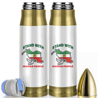 Stand With Iranian People Peace Dove Bullet Tumbler Iran Map Flag Freedom Human Rights Support