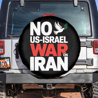 No US Israel War On Iran Spare Tire Cover Anti War Peace Dove