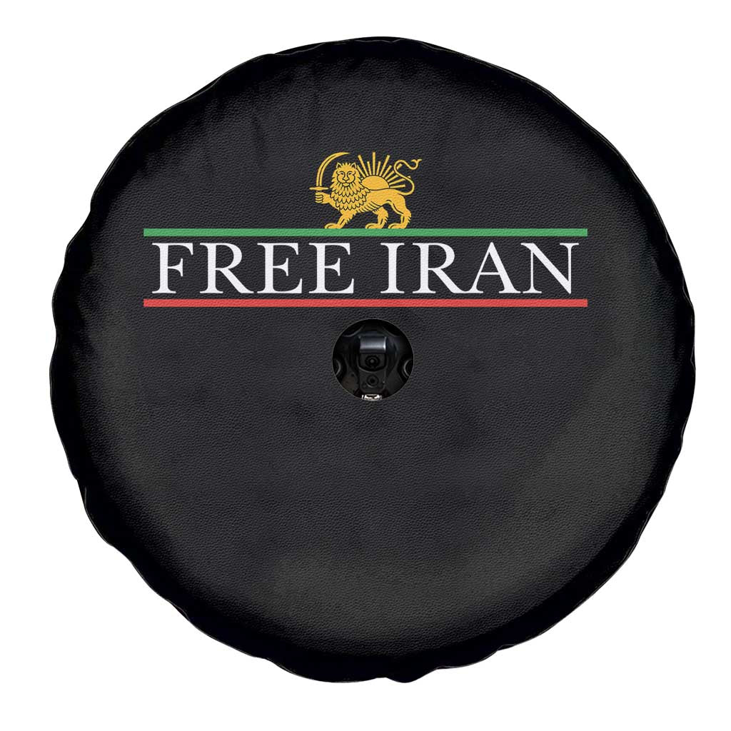 Free Iran Lion And Sun Graphic Spare Tire Cover Iranian Freedom Supporters