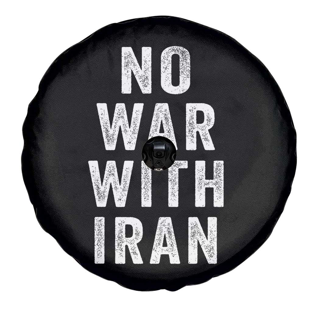 No War With Iran Spare Tire Cover Anti War Peace Protest Iranian People