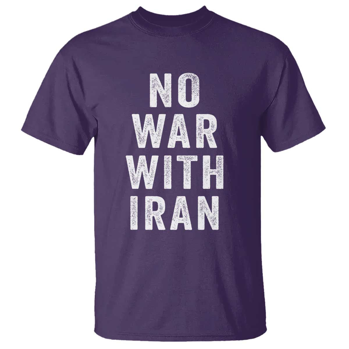 No War With Iran T Shirt Anti War Peace Protest Iranian People