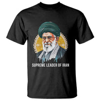Supreme Leader Of Iran Graphic Portrait T Shirt Iranian Political Figure