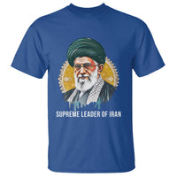 Supreme Leader Of Iran Graphic Portrait T Shirt Iranian Political Figure
