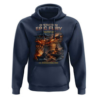 Operation Epic Fury Strike Mission 2026 Graphic Hoodie U.S. Strategic Strike Force Military Action