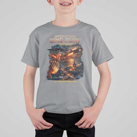 Operation Epic Fury Strike Mission 2026 Graphic T Shirt For Kid U.S. Strategic Strike Force Military Action