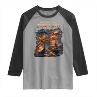 Operation Epic Fury Strike Mission 2026 Graphic Raglan Shirt U.S. Strategic Strike Force Military Action