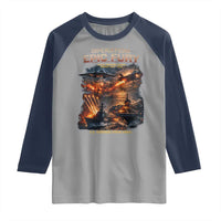 Operation Epic Fury Strike Mission 2026 Graphic Raglan Shirt U.S. Strategic Strike Force Military Action