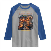 Operation Epic Fury Strike Mission 2026 Graphic Raglan Shirt U.S. Strategic Strike Force Military Action