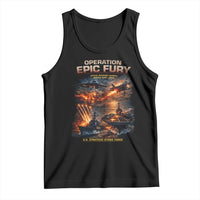 Operation Epic Fury Strike Mission 2026 Graphic Tank Top U.S. Strategic Strike Force Military Action