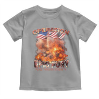 Operation Epic Fury Peace Through Strength Toddler T Shirt Patriotic Explosion America Power