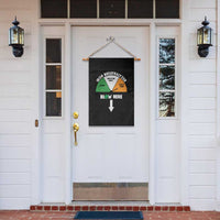 Irish Breathalyzer Blow Here Funny Drinking Gauge Garden Flag St Patricks Day Party Offensive Adult Humor