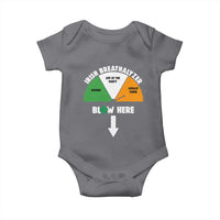 Irish Breathalyzer Blow Here Funny Drinking Gauge Baby Onesie St Patricks Day Party Offensive Adult Humor