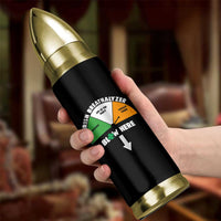 Irish Breathalyzer Blow Here Funny Drinking Gauge Bullet Tumbler St Patricks Day Party Offensive Adult Humor