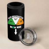 Irish Breathalyzer Blow Here Funny Drinking Gauge 4 in 1 Can Cooler Tumbler St Patricks Day Party Offensive Adult Humor