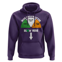 Irish Breathalyzer Blow Here Funny Drinking Gauge Hoodie St Patricks Day Party Offensive Adult Humor