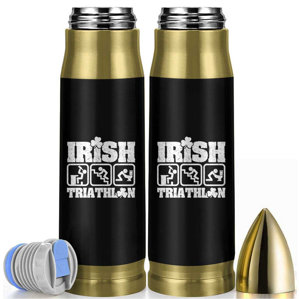 Irish Triathlon Funny Drinking Challenge Bullet Tumbler St Patricks Day Beer Party Humor