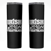 Irish Triathlon Funny Drinking Challenge Skinny Tumbler St Patricks Day Beer Party Humor