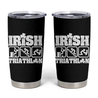 Irish Triathlon Funny Drinking Challenge Tumbler Cup St Patricks Day Beer Party Humor