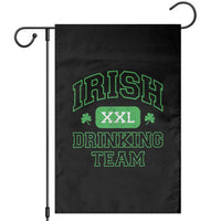Irish Drinking Team XXL Funny St Patricks Day Party Squad Garden Flag
