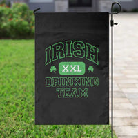 Irish Drinking Team XXL Funny St Patricks Day Party Squad Garden Flag