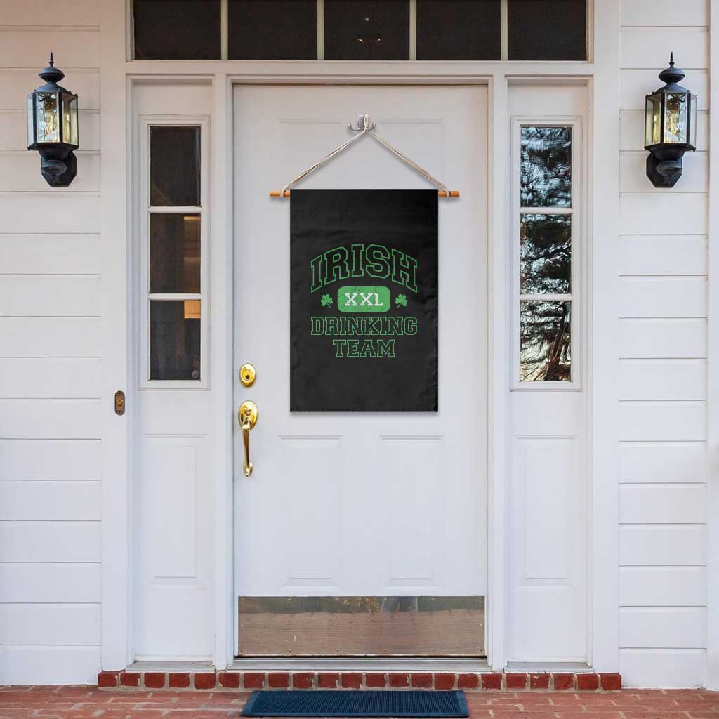 Irish Drinking Team XXL Funny St Patricks Day Party Squad Garden Flag