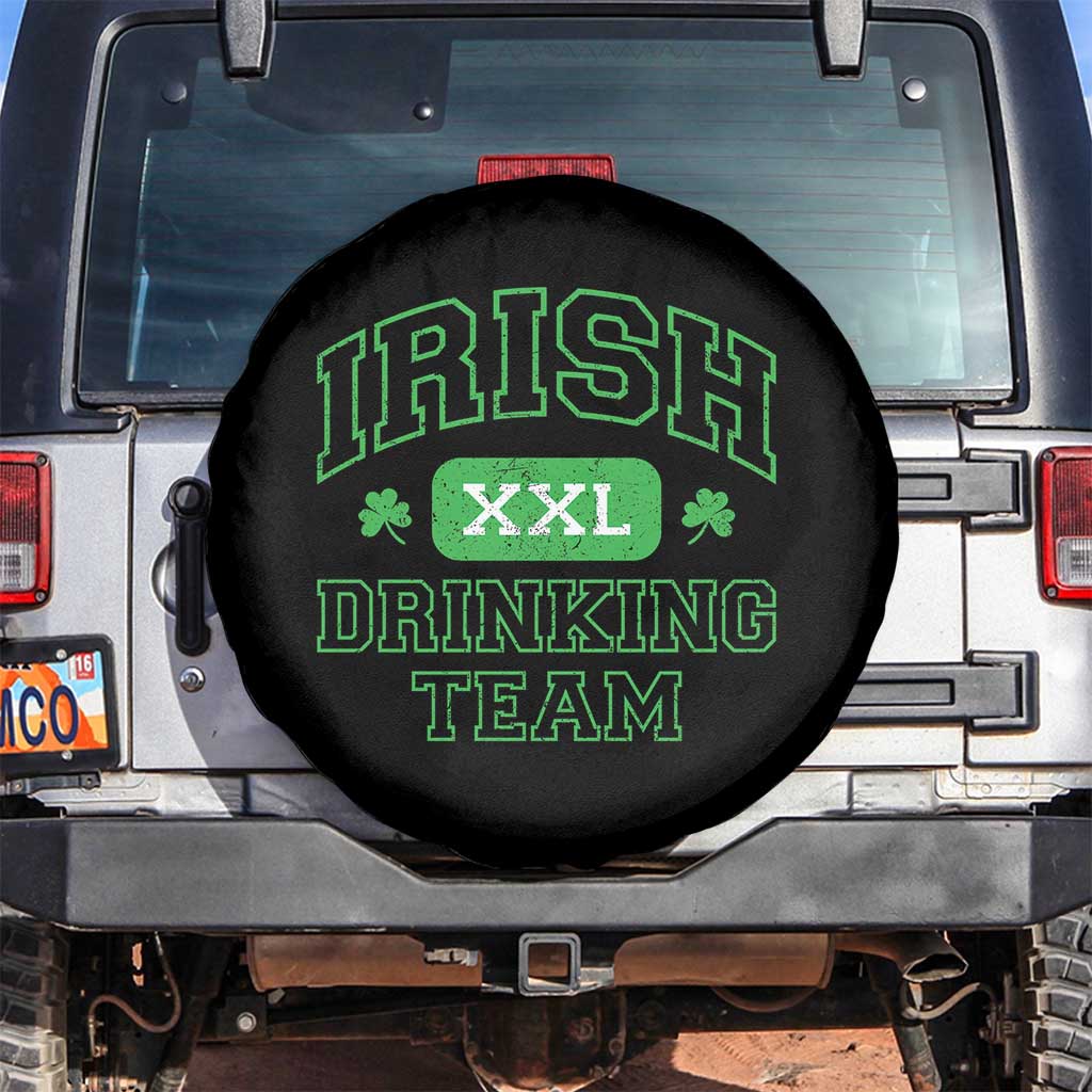 Irish Drinking Team XXL Funny St Patricks Day Party Squad Spare Tire Cover