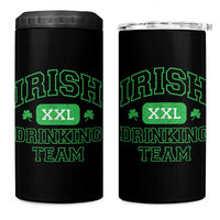 Irish Drinking Team XXL Funny St Patricks Day Party Squad 4 in 1 Can Cooler Tumbler