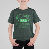 Irish Drinking Team XXL Funny St Patricks Day Party Squad T Shirt For Kid