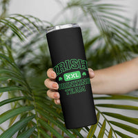Irish Drinking Team XXL Funny St Patricks Day Party Squad Skinny Tumbler