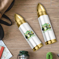 Funny St Patricks Day Chicken Shamrock Bullet Tumbler Feelin Clucky Hen Lucky Clover Pun Irish Humor