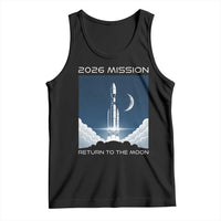 Future Lunar Mission 2026 Tank Top Rocket Launch Lunar Orbit Space Exploration