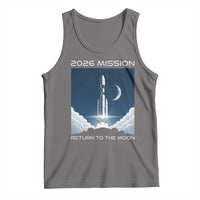 Future Lunar Mission 2026 Tank Top Rocket Launch Lunar Orbit Space Exploration