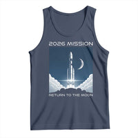 Future Lunar Mission 2026 Tank Top Rocket Launch Lunar Orbit Space Exploration