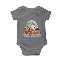 2026 Mission Lunar Orbit Animal Crew Baby Onesie Funny Capybara Raccoon Opossum Skunk Astronauts