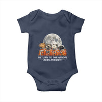 2026 Mission Lunar Orbit Animal Crew Baby Onesie Funny Capybara Raccoon Opossum Skunk Astronauts
