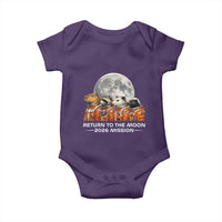 2026 Mission Lunar Orbit Animal Crew Baby Onesie Funny Capybara Raccoon Opossum Skunk Astronauts