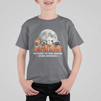 2026 Mission Lunar Orbit Animal Crew T Shirt For Kid Funny Capybara Raccoon Opossum Skunk Astronauts