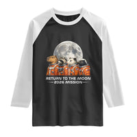 2026 Mission Lunar Orbit Animal Crew Raglan Shirt Funny Capybara Raccoon Opossum Skunk Astronauts