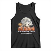 2026 Mission Lunar Orbit Animal Crew Tank Top Funny Capybara Raccoon Opossum Skunk Astronauts
