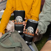 2026 Mission Lunar Orbit Animal Crew Tumbler Cup Funny Capybara Raccoon Opossum Skunk Astronauts